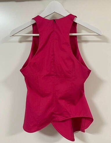 Zara Zara büstiyer halter yaka 1 defa kullanıldı s beden pembe renk t