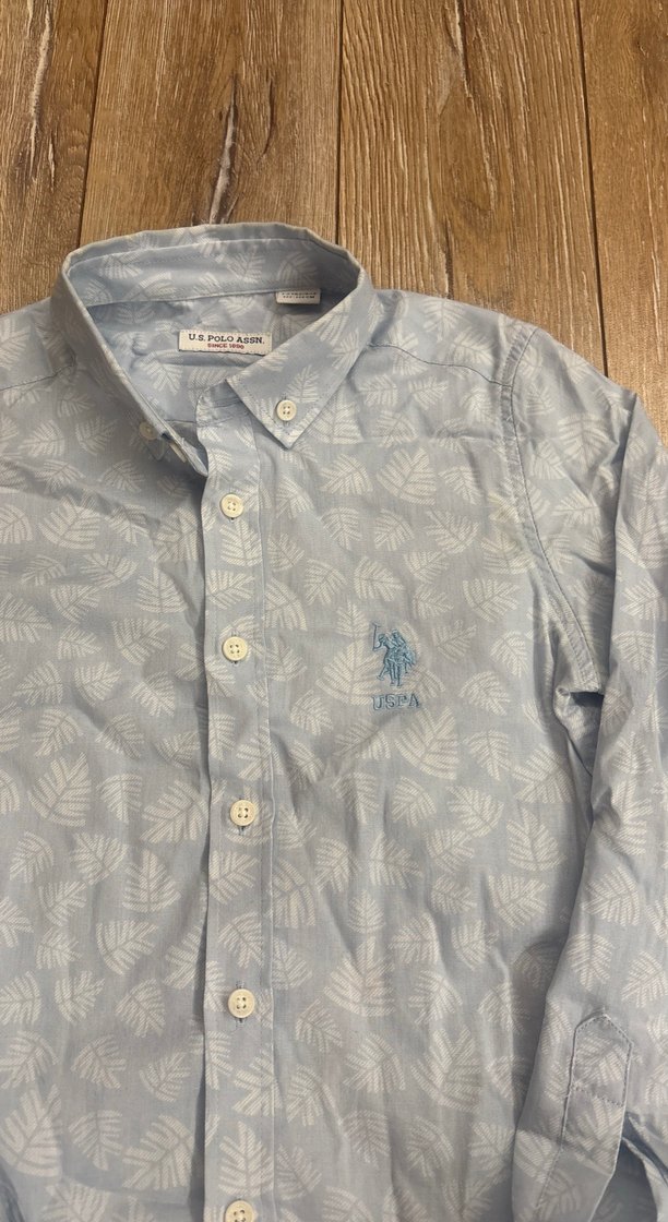 Erkek Çocuk Uzun Kollu Düğmeli Gömlek - Görsel 2