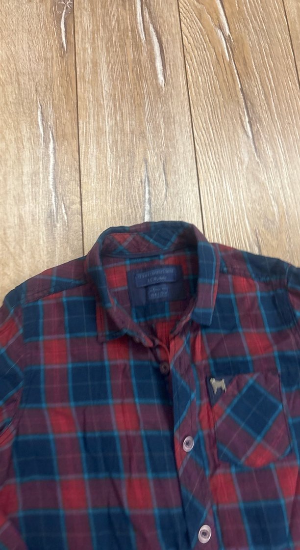 Bordo Kareli Uzun Kollu Erkek Gömlek - Görsel 3