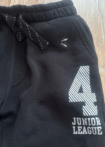 Erkek Siyah Rahat Kesim Eşofman Altı - Görsel 2