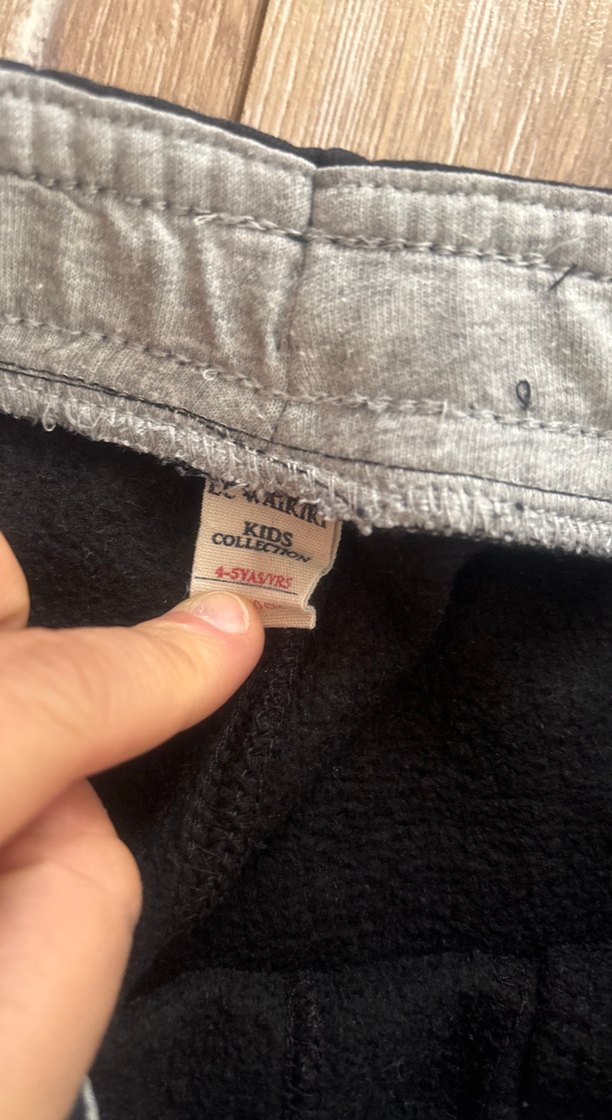 Erkek Siyah Rahat Kesim Eşofman Altı - Görsel 3