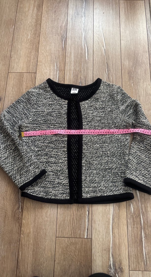 Gri Triko Hamile Hırka - Görsel 2