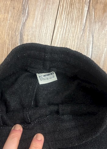 Siyah Erkek Çocuk Bol Kesim Eşofman Altı - Görsel 3