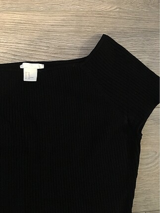 H&M Siyah küçük triko elbise