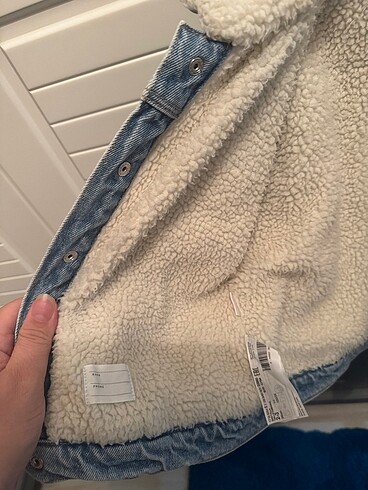 24-36 Ay Beden mavi Renk Mango çocuk ceket