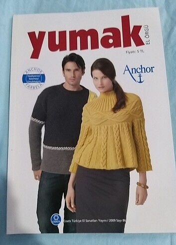 Vintage örgü dergisi 