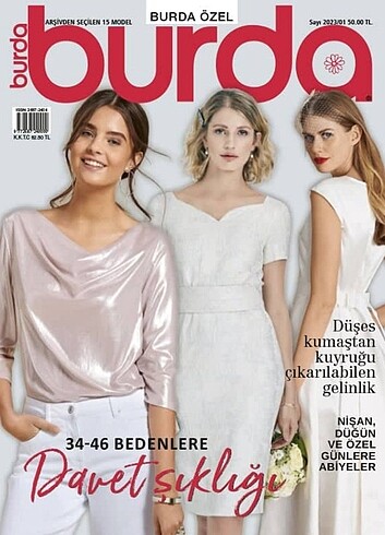 BURDA DAVET ŞIKLIĞI 2023/01