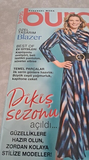  Beden Burda dikiş dergisi 