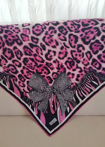 Pirinç Desenli İpek Görünümlü Kadın eşarp - Görsel 3