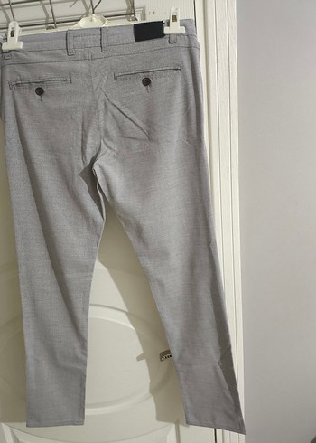 32 Beden Gri Erkek Regular Fit Pantolon