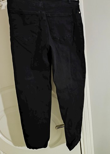 kadın momijin siyah kot pantolon - Görsel 6