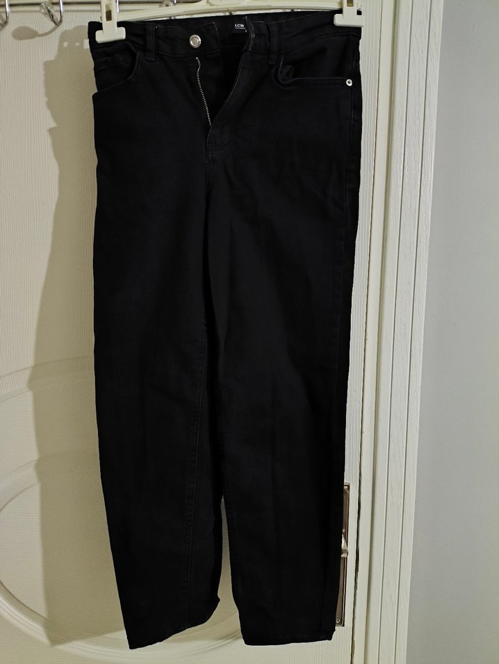 kadın momijin siyah kot pantolon - Görsel 2