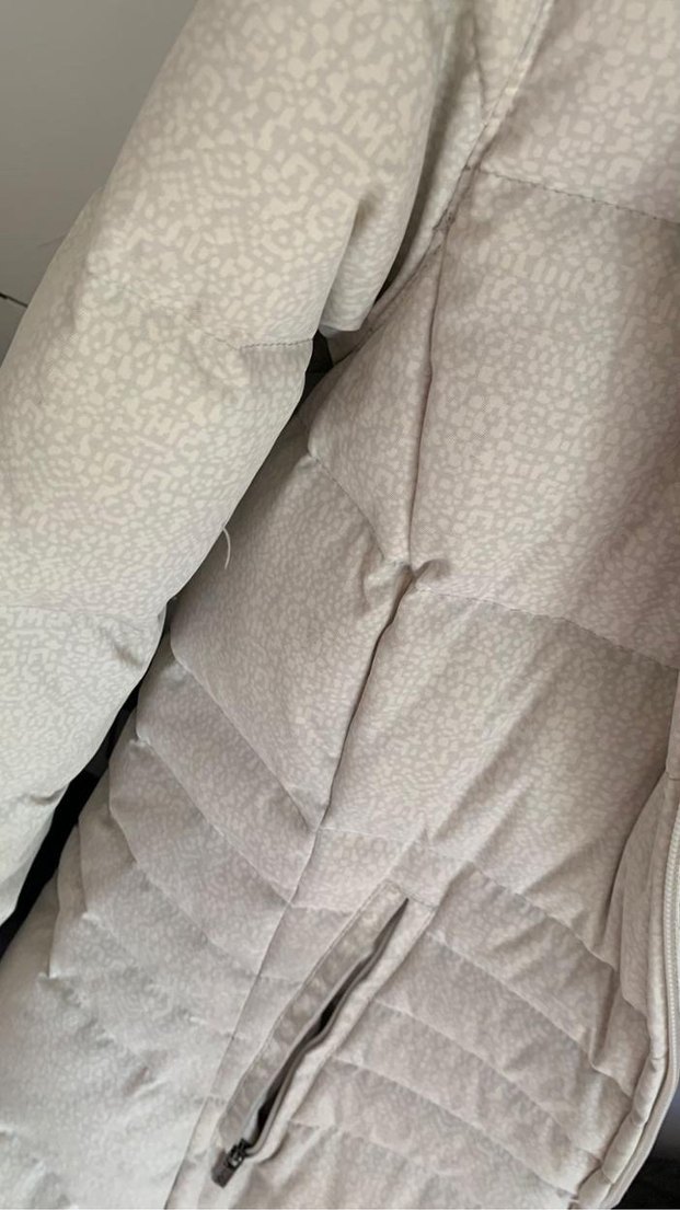 Colombia Bej Fermuarlı Orta Boy Kadın Kaban - Görsel 4