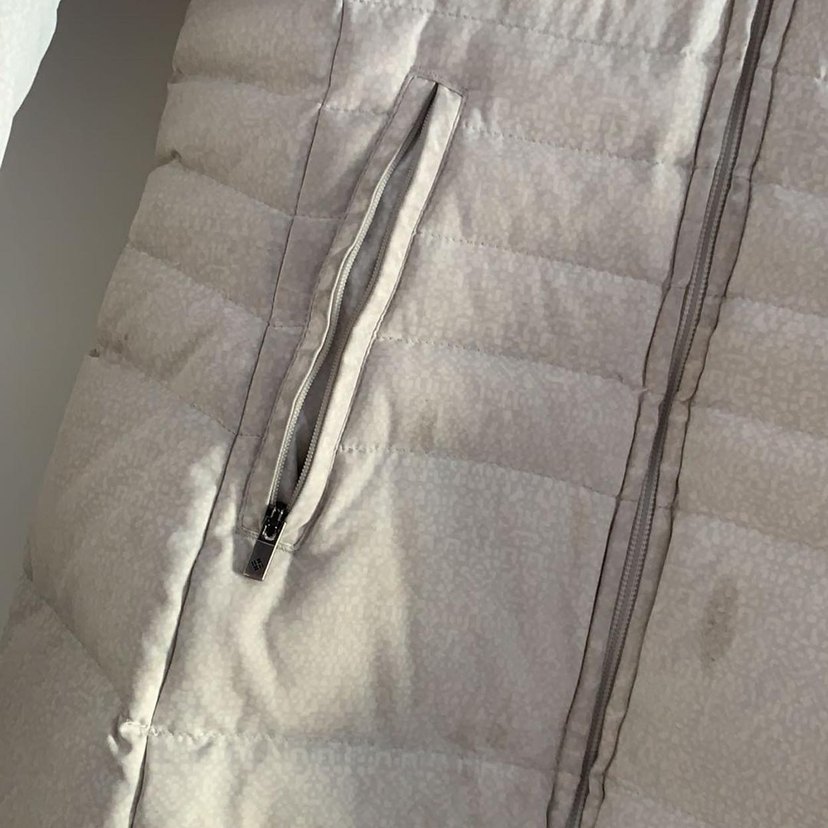 Colombia Bej Fermuarlı Orta Boy Kadın Kaban - Görsel 2