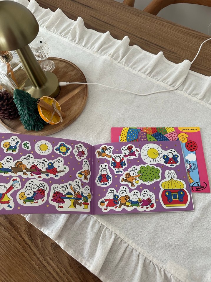 Renkli Baskılı Çocuk kitabı - Görsel 5