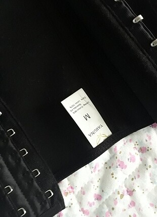 m Beden siyah Renk latex korse