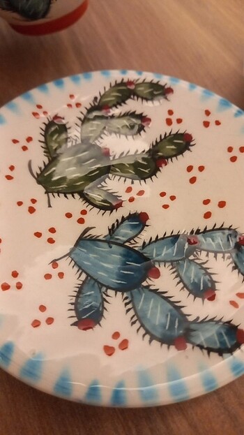 Seramik el yapımı fincan  - Görsel 6