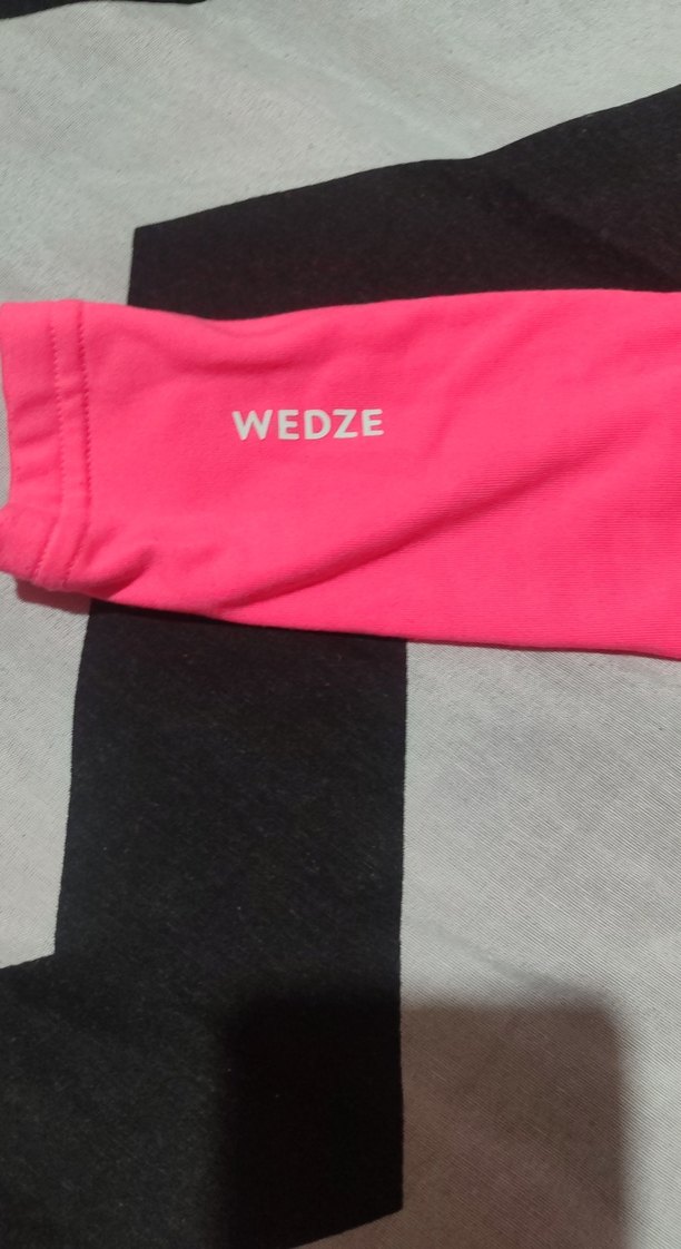 Kız Çocuk Pembe Balıkçı Yaka Uzun Kollu Tişört - Görsel 2