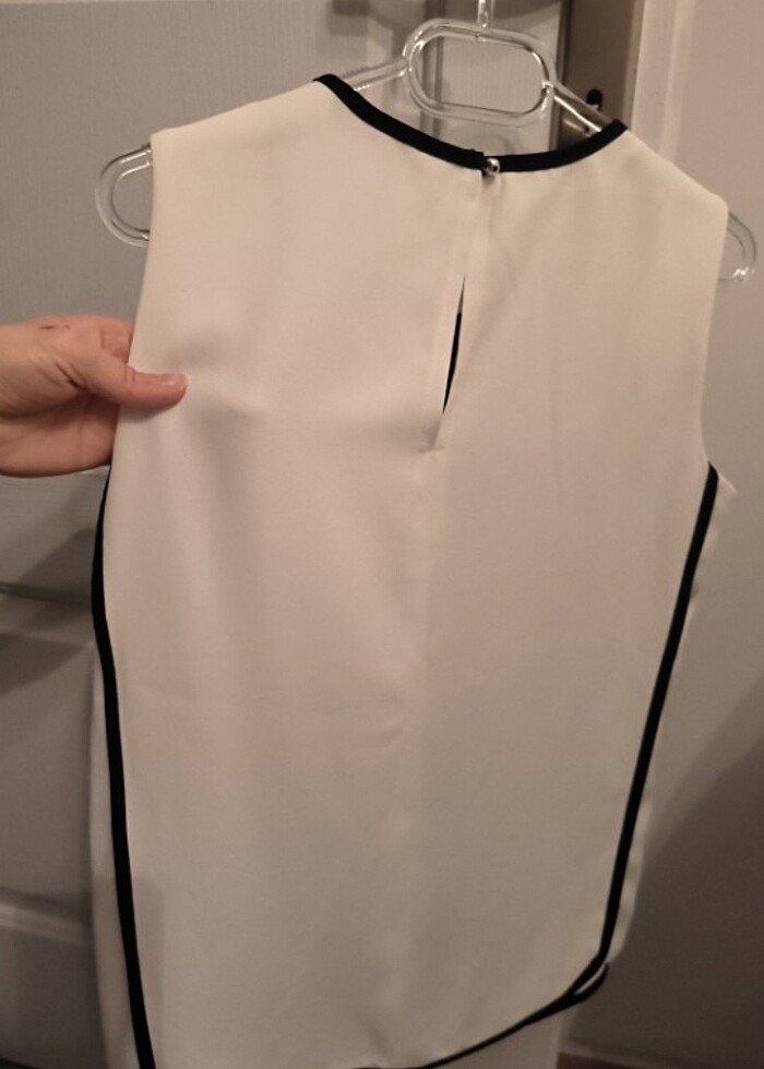 Adil ışık Beyaz bluz - Görsel 2