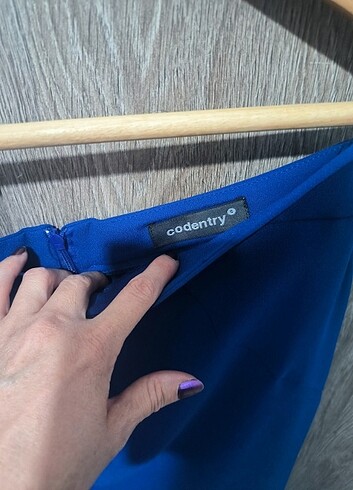 Saks mavisi kalem etek - Görsel 2