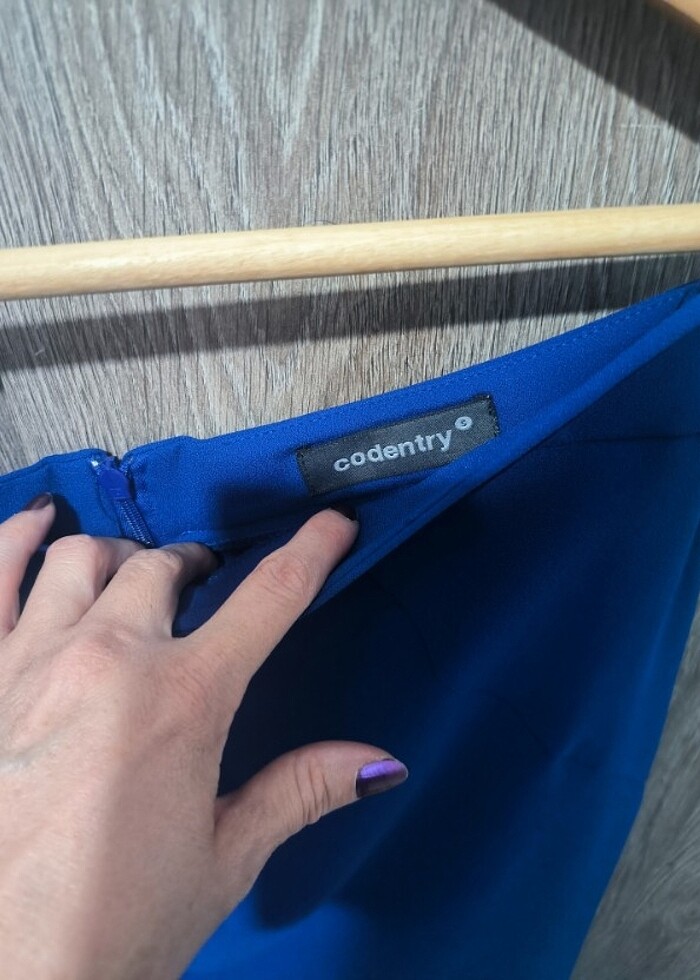 Saks mavisi kalem etek - Görsel 2