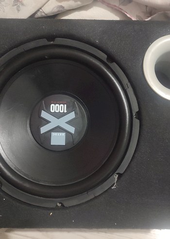 Siyah 1000 Model Müzik Sistemi Hoparlörü - Görsel 5