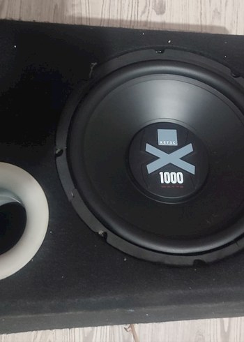 Siyah 1000 Model Müzik Sistemi Hoparlörü - Görsel 2