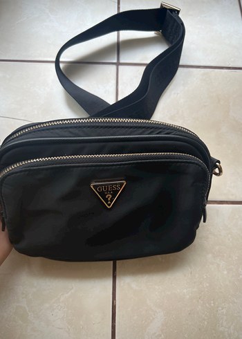 Guess ORJİNAL Guess Siyah Kadın Omuz Çantası