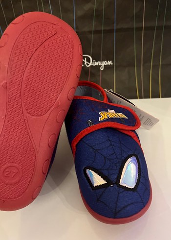 Polaris Erkek Çocuk Renkli Spiderman Ev Terliği