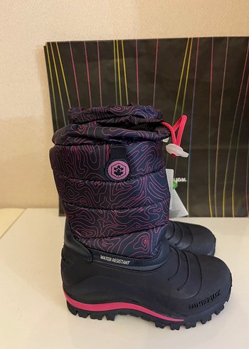 Lumberjack Kiz Cocuk Pembe Desenli Kaucuk Bot