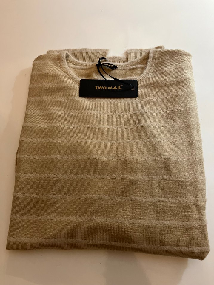 Bej Kadın Uzun Kollu Triko Kazak - Görsel 4