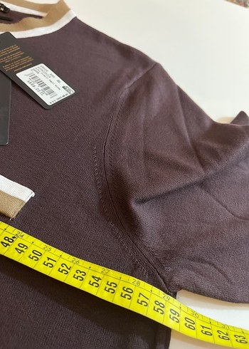 Düğmeli Kahverengi Kadın Hırka - Görsel 6