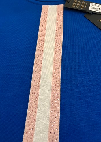 Mavi Uzun Kollu Kadın Tunik - Görsel 4