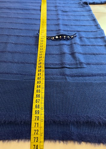 Mavi Triko Kadın Kazak - Görsel 6