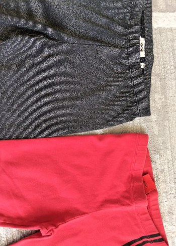 LC Waikiki Kız Çocuk Kırmızı ve gri Street Wear Pantolonlar