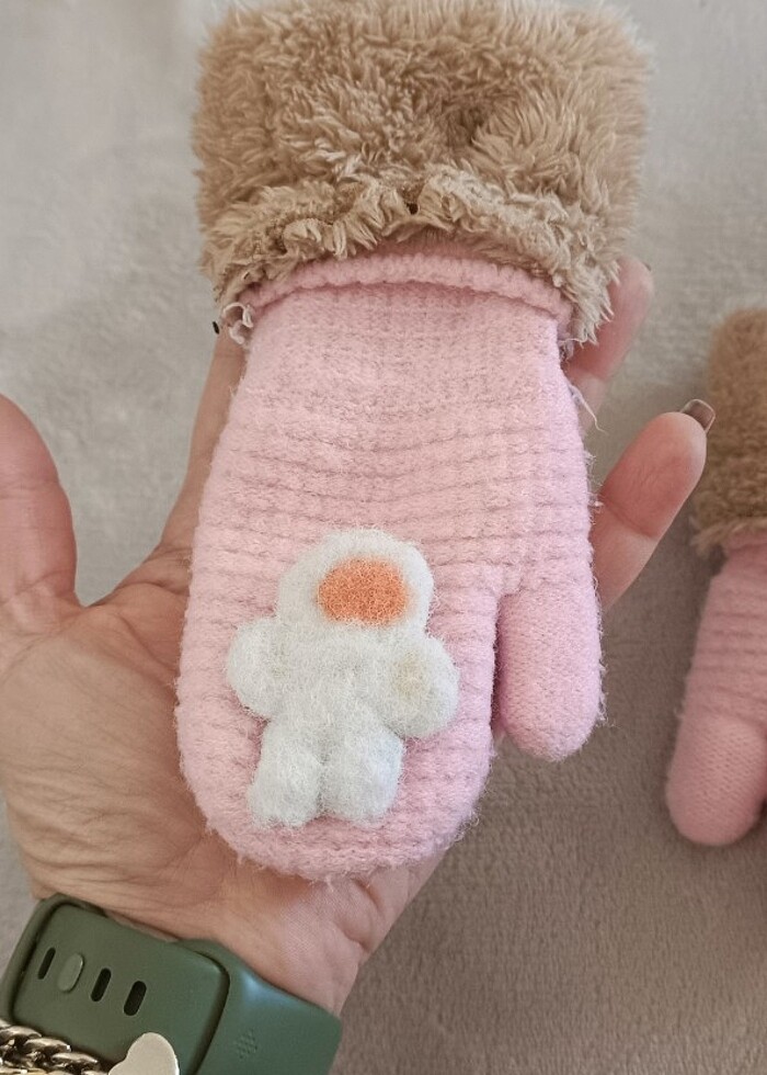 2-3 yaş cocuk eldiven - Görsel 4