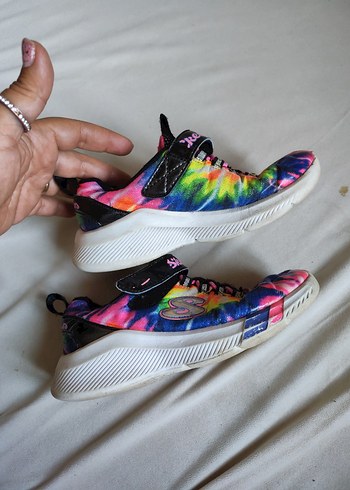 29 Beden çeşitli Renk Kız Çocuk Çok Renkli Tie-Dye Spor Ayakkabı