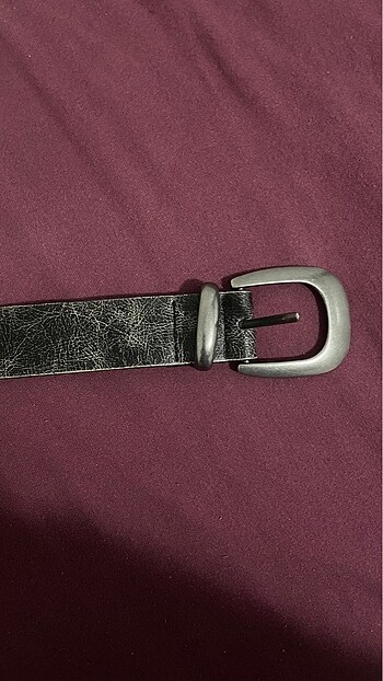 Pull and Bear Pull & bear vintage suni deri kemer