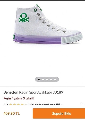 Benetton ayakkabı