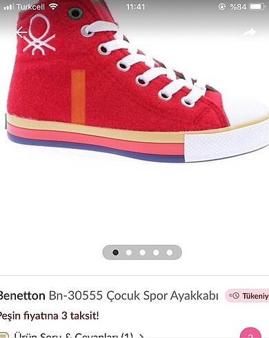 Benetton ayakkabı