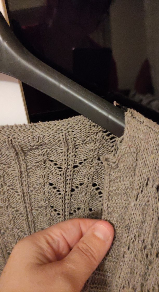 Bej V Yaka Örme Kadın Yelek - Görsel 3