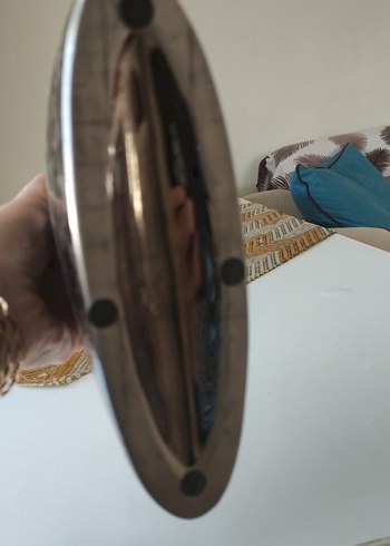 Gri Desenli Dekoratif Vazo - Görsel 3