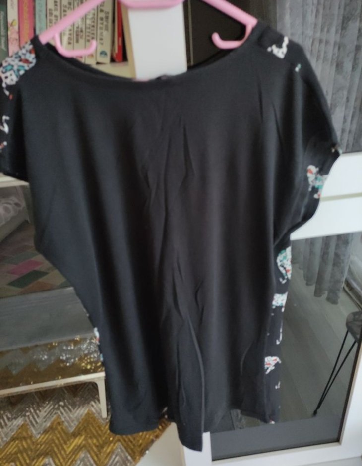 Leopar Desenli V Yaka Bohem Bluz - Görsel 3