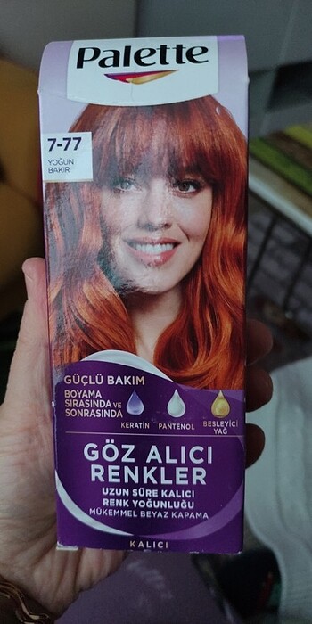 Saç boyasi