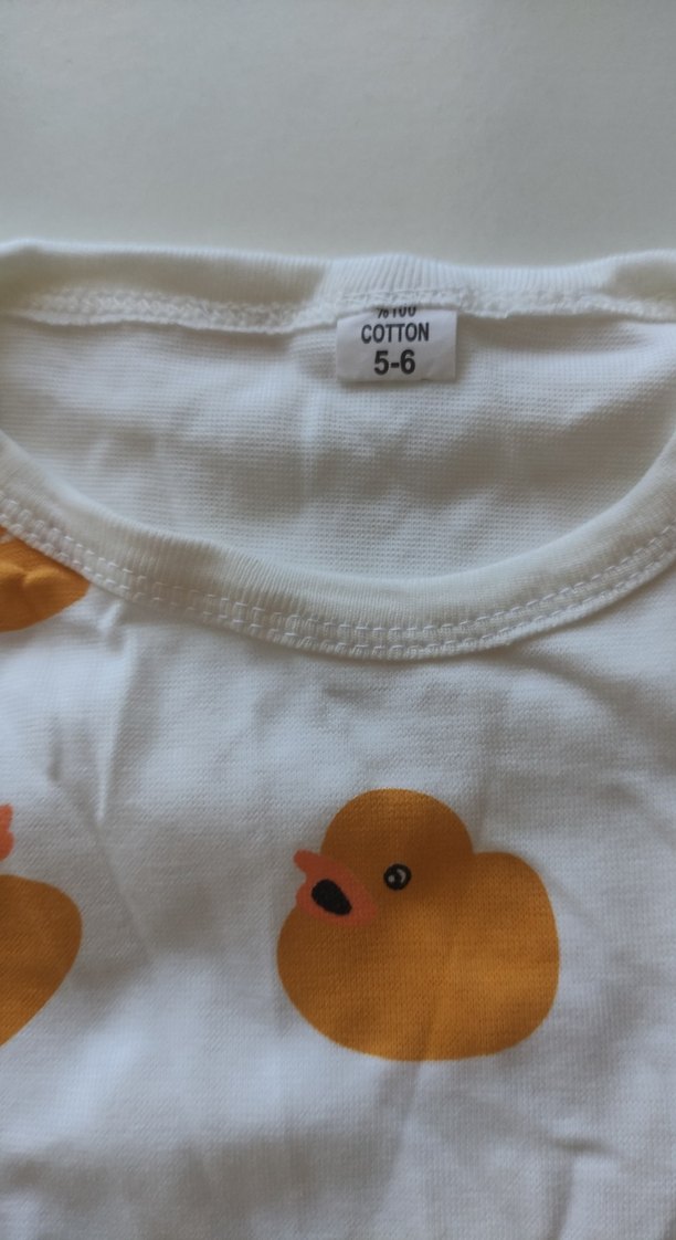 Beyaz Kuş Desenli Bebek Atlet Body - Görsel 3