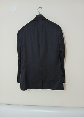 Klasik Kesim siyah Erkek Takım Elbise - Görsel 6