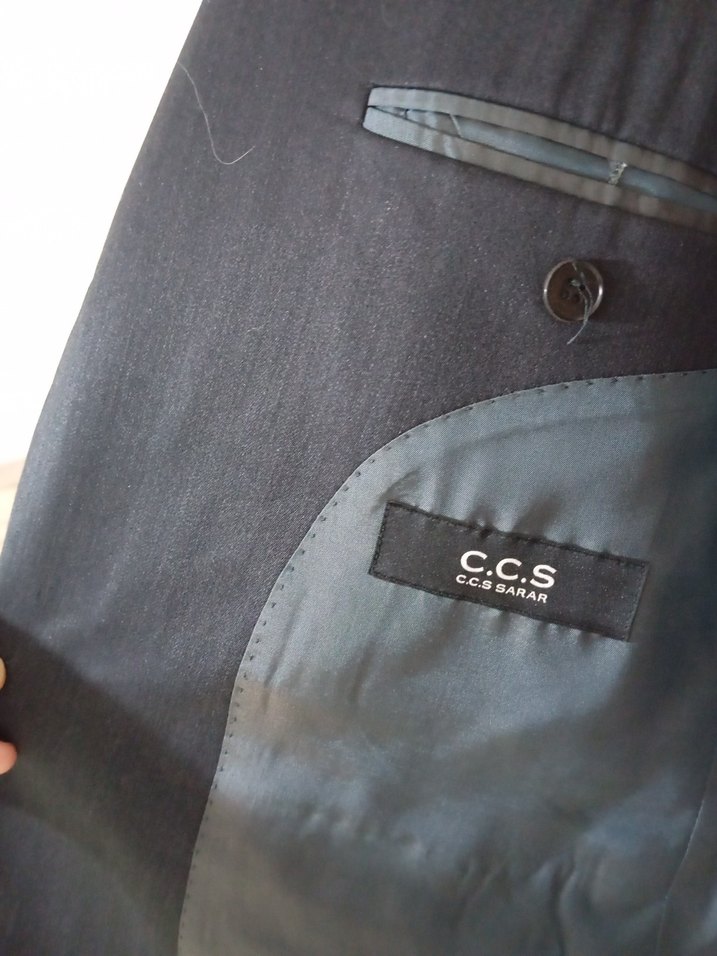 Klasik Kesim siyah Erkek Takım Elbise - Görsel 4