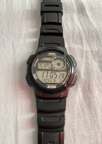 Casio Gri Siyah Renkte Dijital Erkek Kol Saati