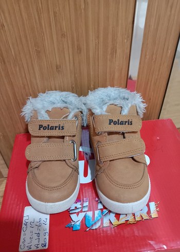 Polaris Kürklü Kahverengi Erkek Çocuk Bot