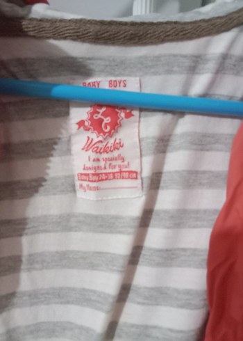 Kız Çocuk Pembe Fermuarlı Yağmurluk - Görsel 3